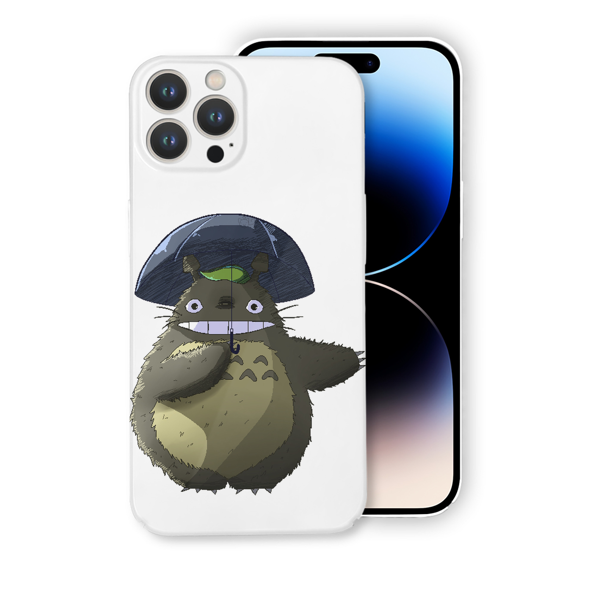 （画像用） となりのトトロ 草壁メイ 草壁サツキ My Neighbor Totoro Satsuki Kusakabe Mei Kusakabe 【iPhone 14シリーズ対応】ハードケース